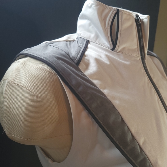 Calloway Women's XS Golf Vest Opti Dry Zipper Sleeveless Lightweight Nylon White - Picture 15 of 16